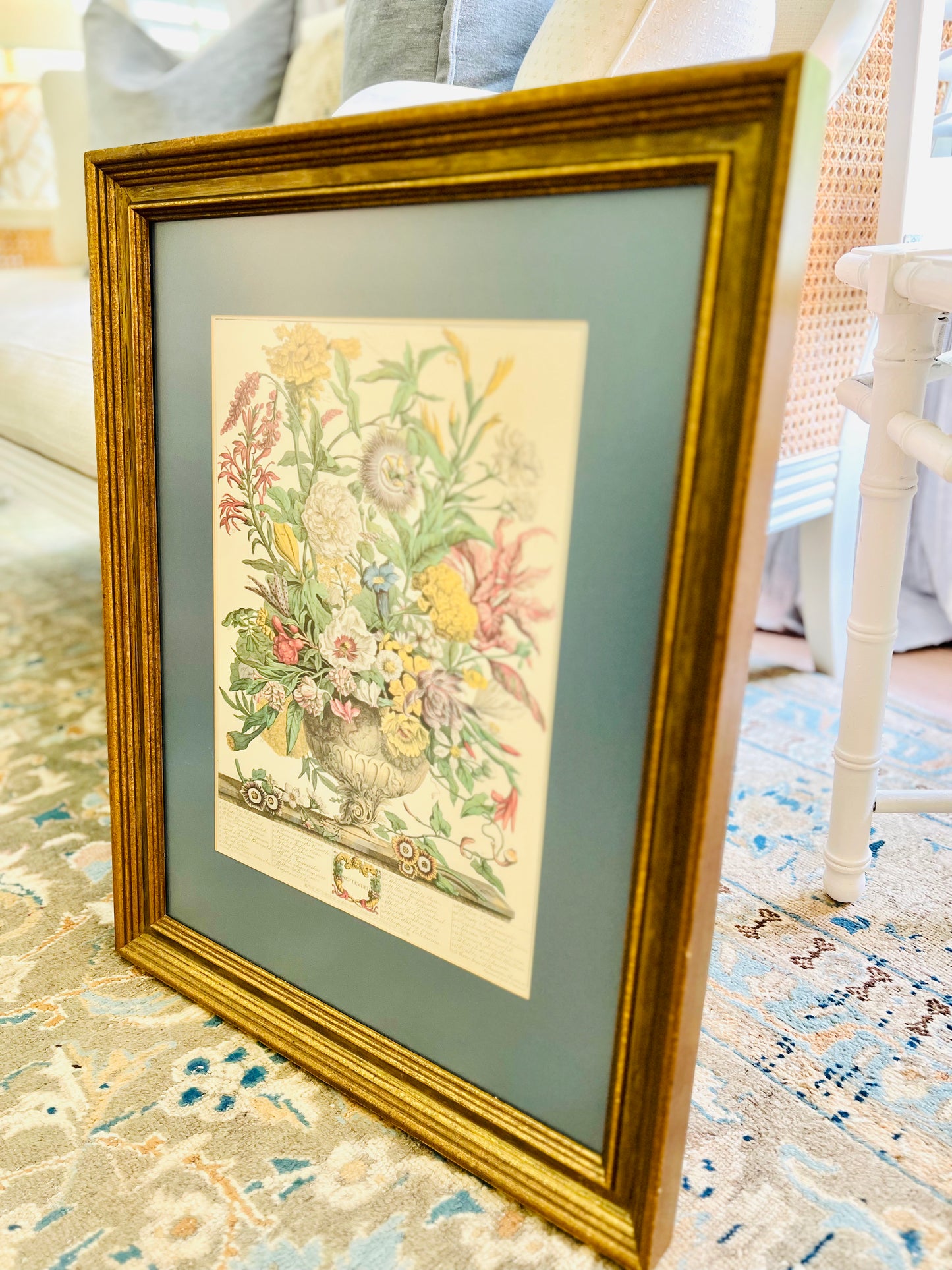 September Framed Print
