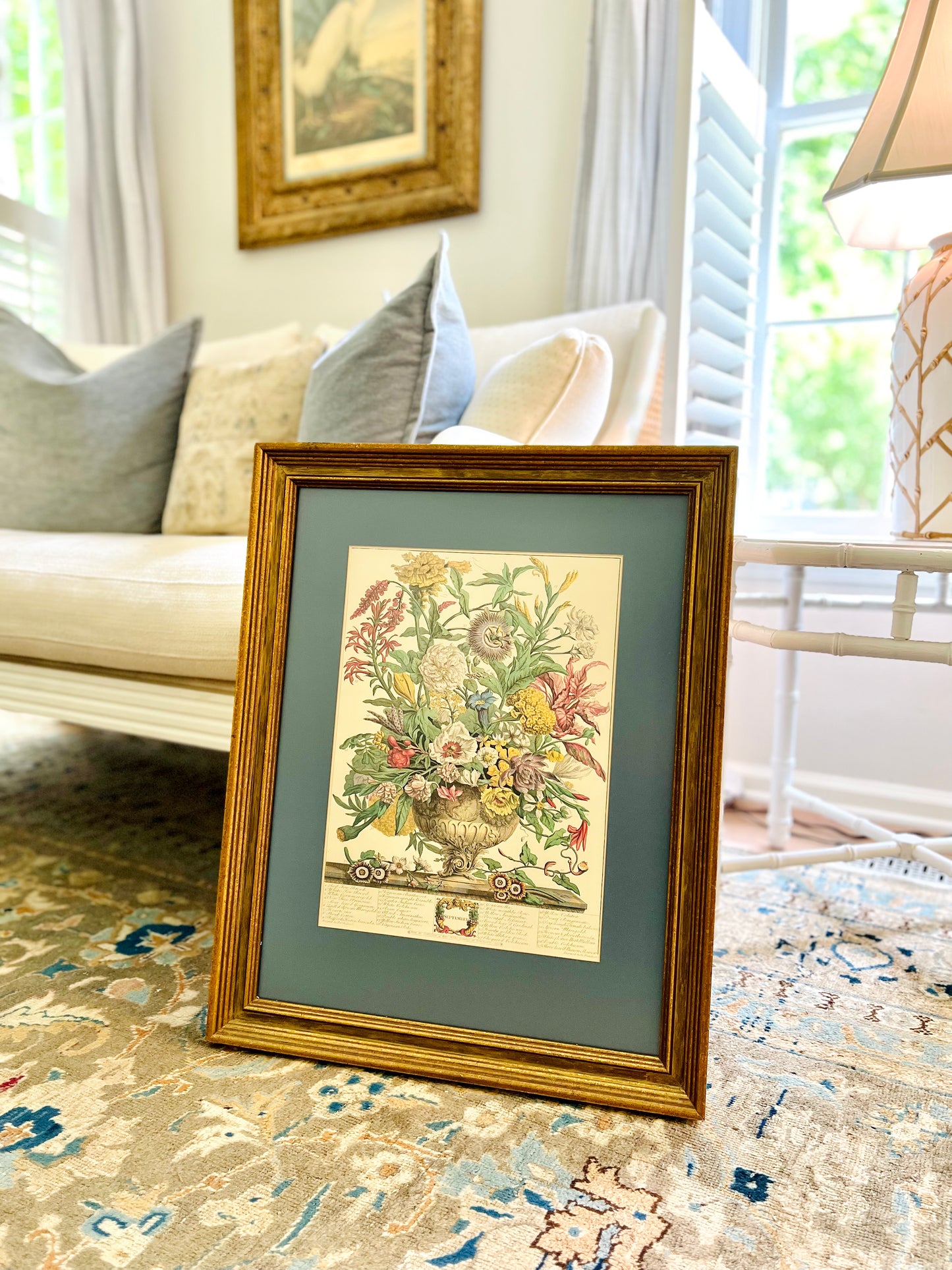 September Framed Print
