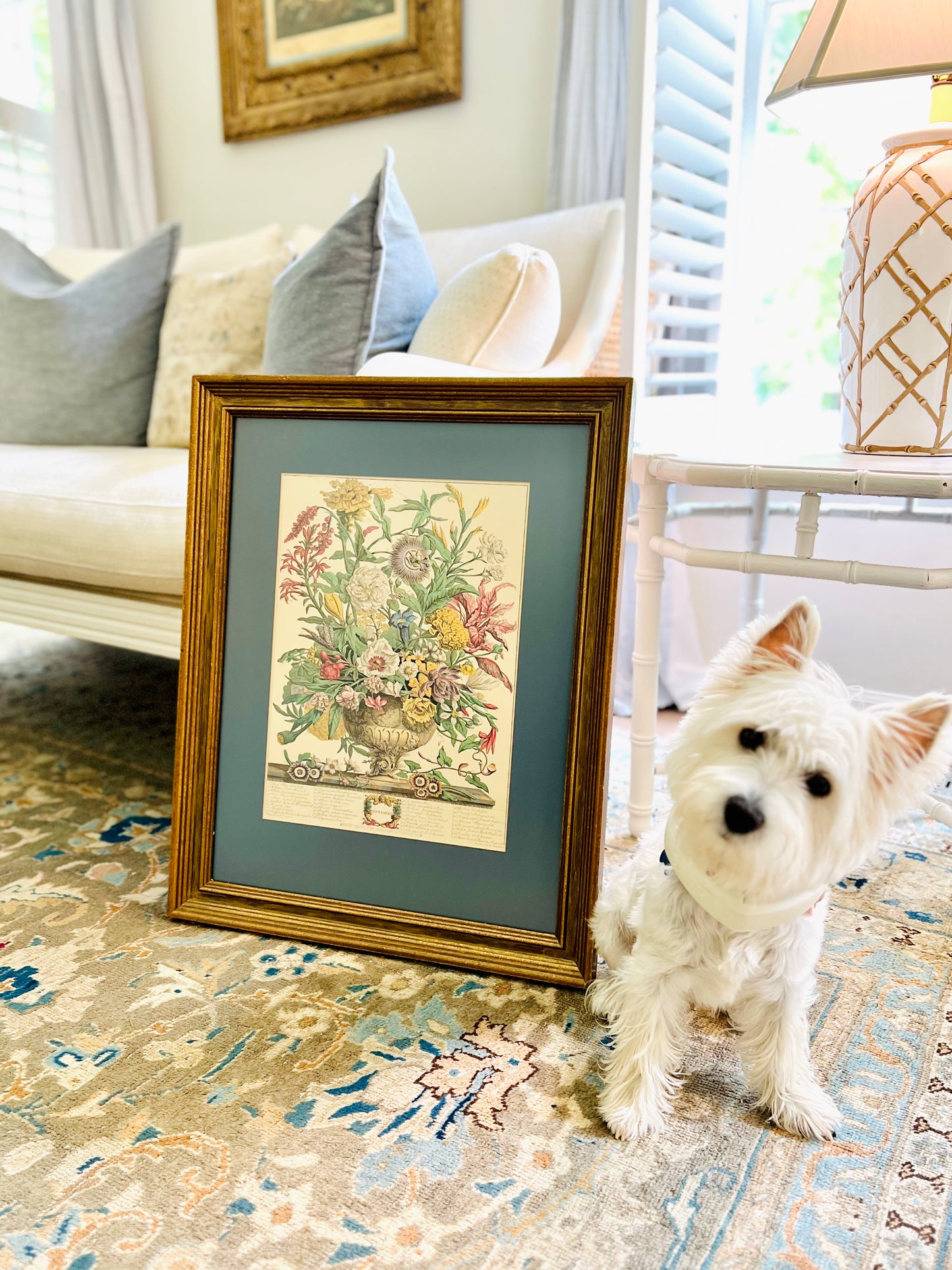 September Framed Print