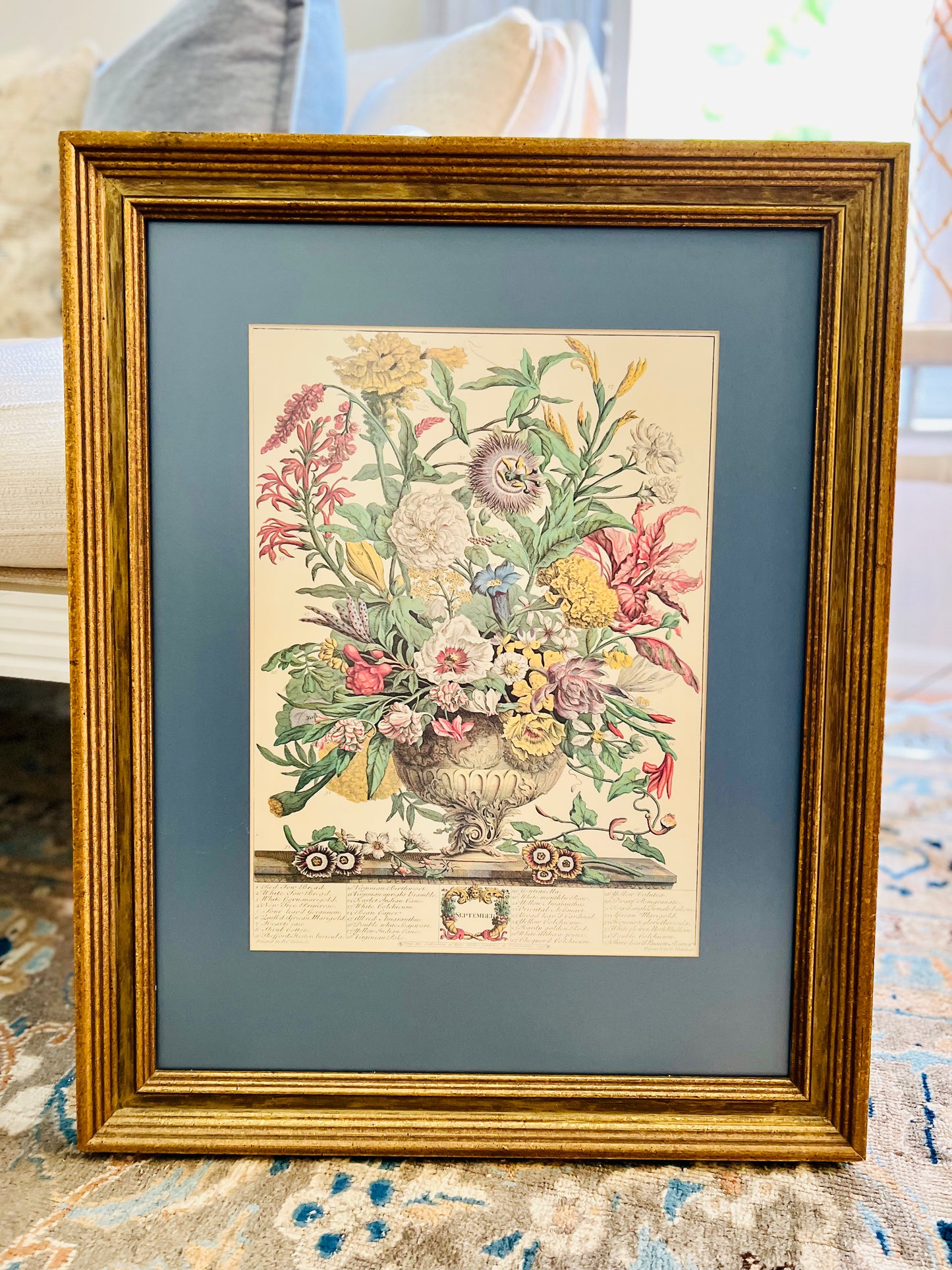 September Framed Print