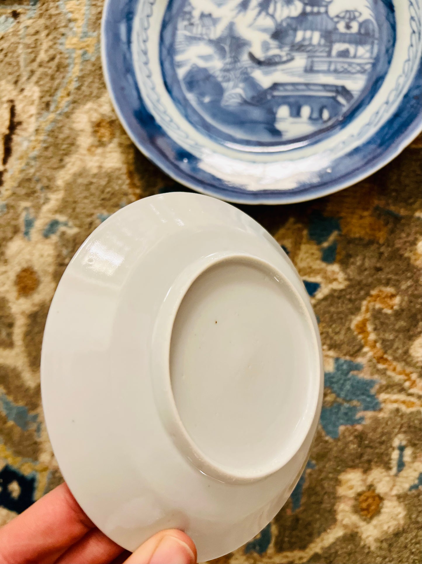 Chinoiserie plate wall